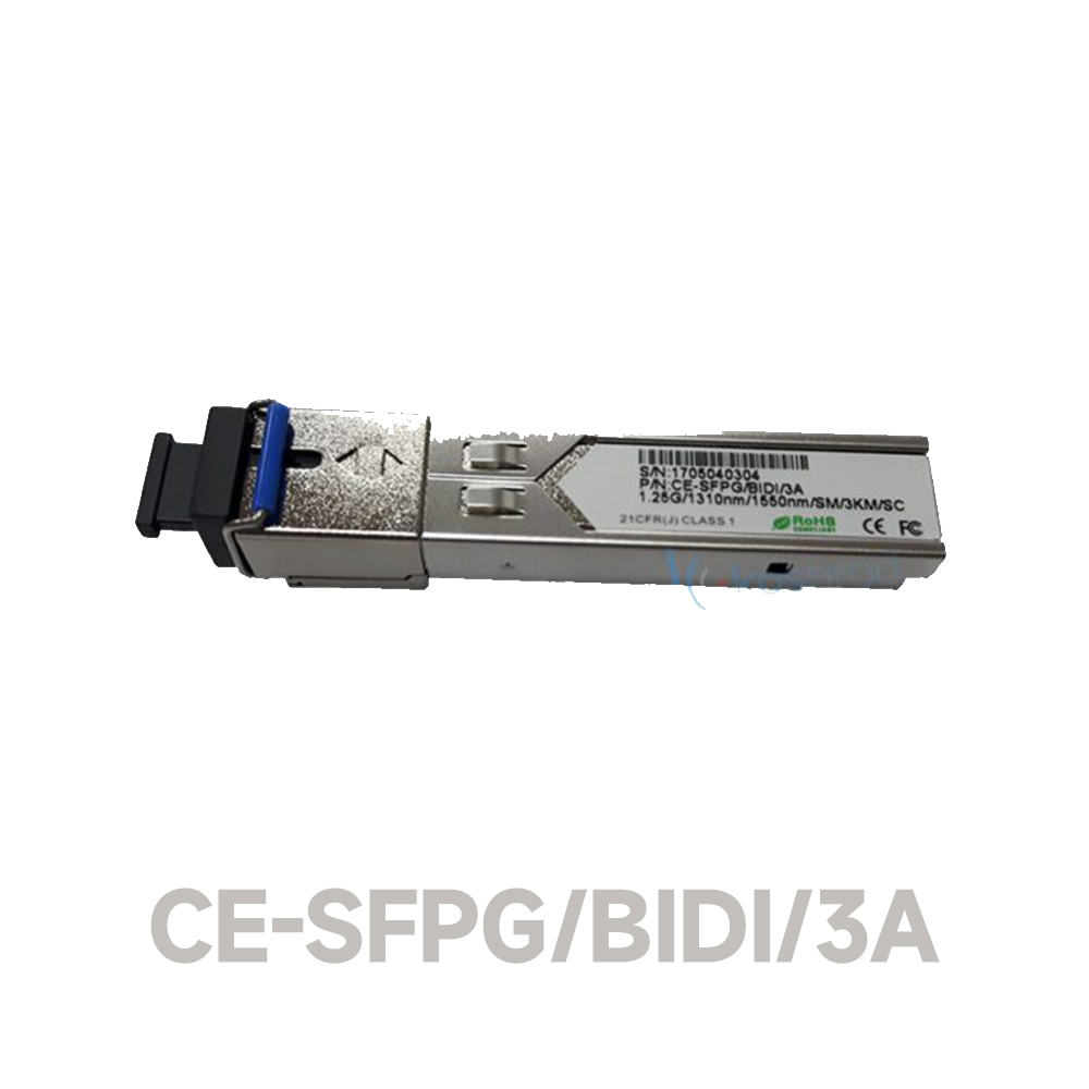 1.25G-SFP-BIDI-1310nm-3km-SC-port-1 1.25G SFP, BIDI, 1550nm, 3km SC port - Figura 1