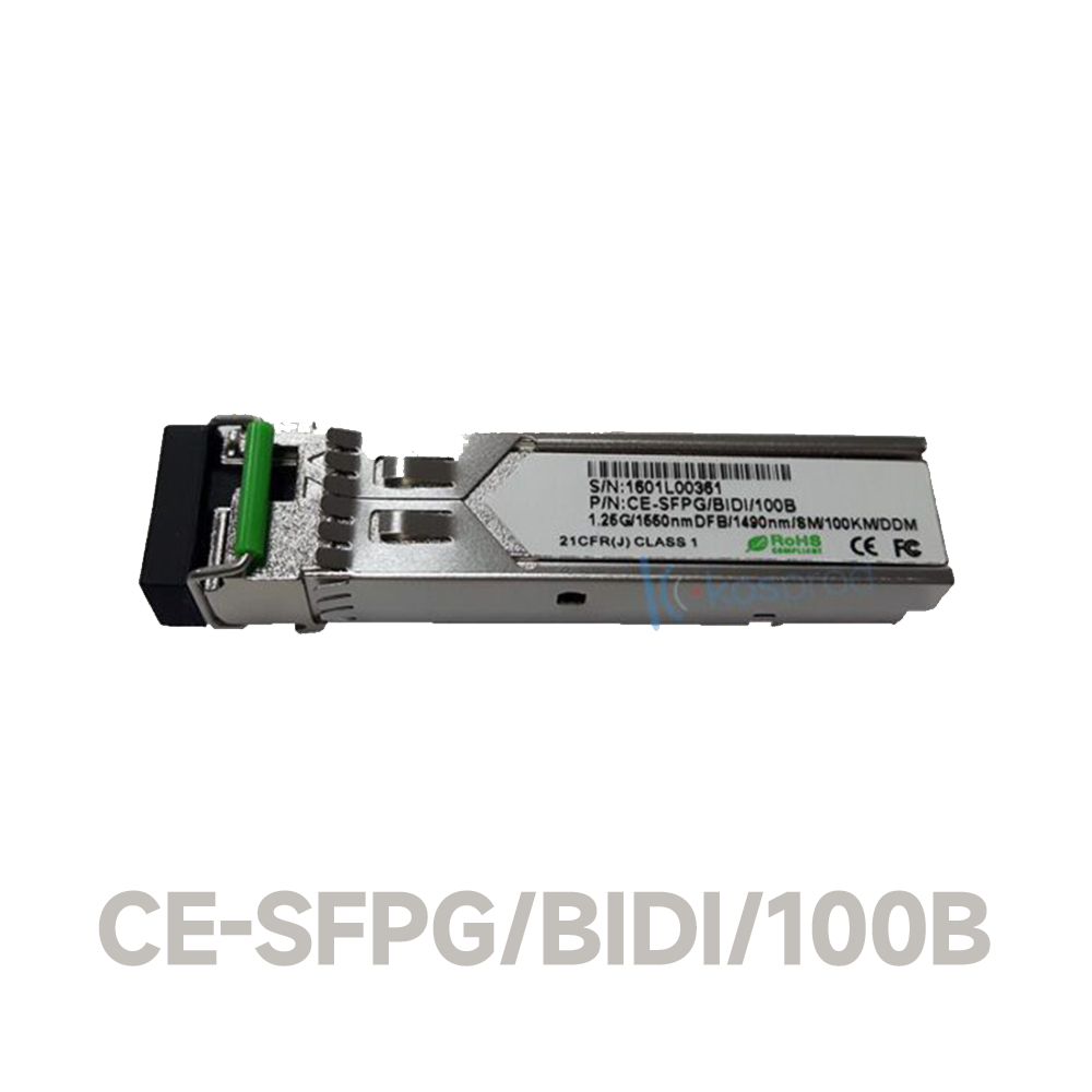 1.25G-SFP-SM-Single-Fiber-100KM-1550-1310-LC-Connector Huawei Gpon OLT CLASS C+ 38J0-6537E-KC+SFP - Figura 1