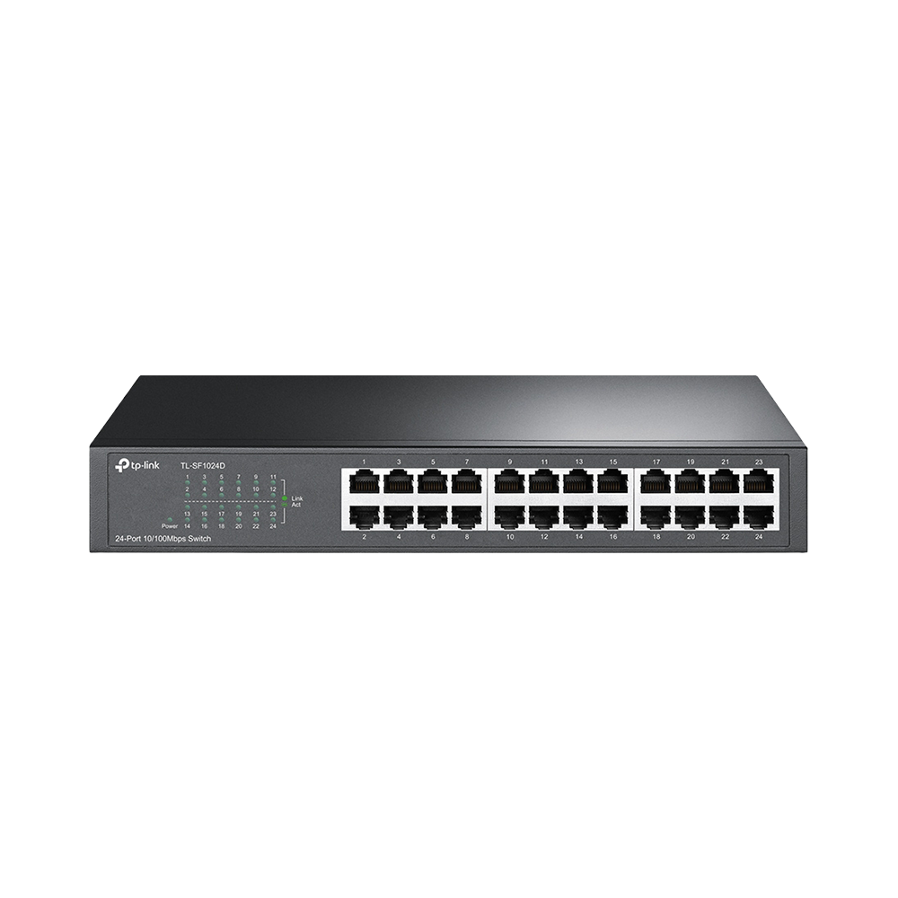 24-port 10-100Mbps Desktop-Rackmount Switch 24-port 10/100Mbps Desktop/Rackmount Switch - Figura 1