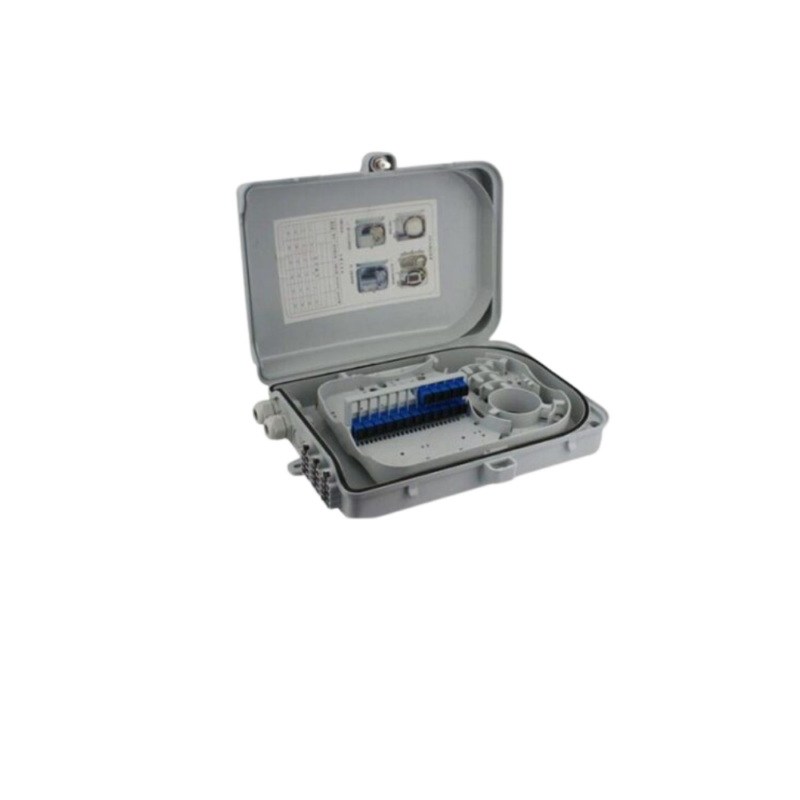 Fiber Optics Distribution Box with optical splitter 1X24 SC/UPC
