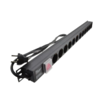 Rackmount switch - PVC(plastic shell) PDU 12 ways