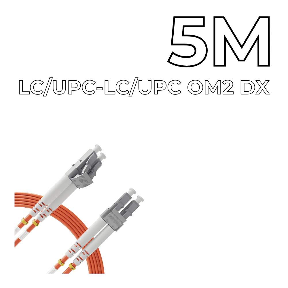 Patch-Cord-LC_UPC-LC_UPC-OM3-DX-3M-1 Patch Cord LC/UPC-LC/UPC OM2 DX 5M - Figura 1