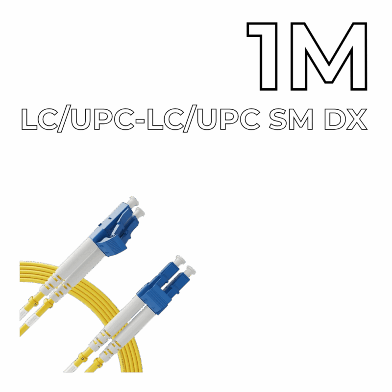 Patch Cord LC/UPC-LC/UPC SM DX 1M