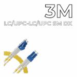 Patch Cord LC/UPC-LC/UPC SM DX 3M