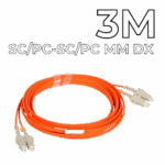 Patch Cord SC/PC-SC/PC MM DX 3m