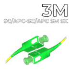 Patch Cord SC/APC-SC/APC SM SX 3m