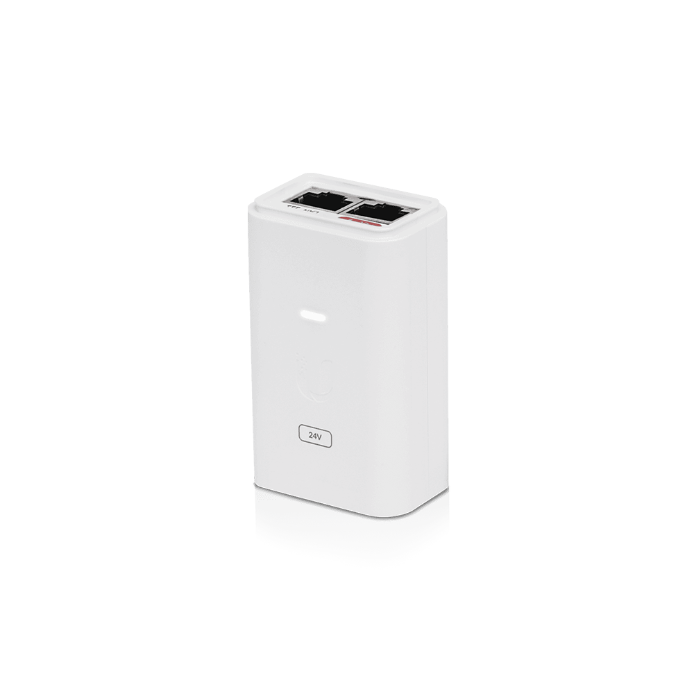 PoE-24-24W-G Ubiquiti Gigabit 24V PoE Injector 24W - Figura 1