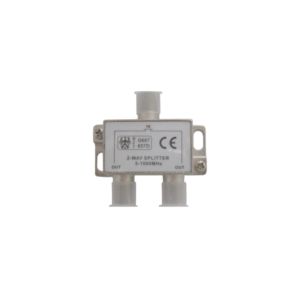 RG6-2-Way-Splitter RG6 2-Way Splitter - Figura 1