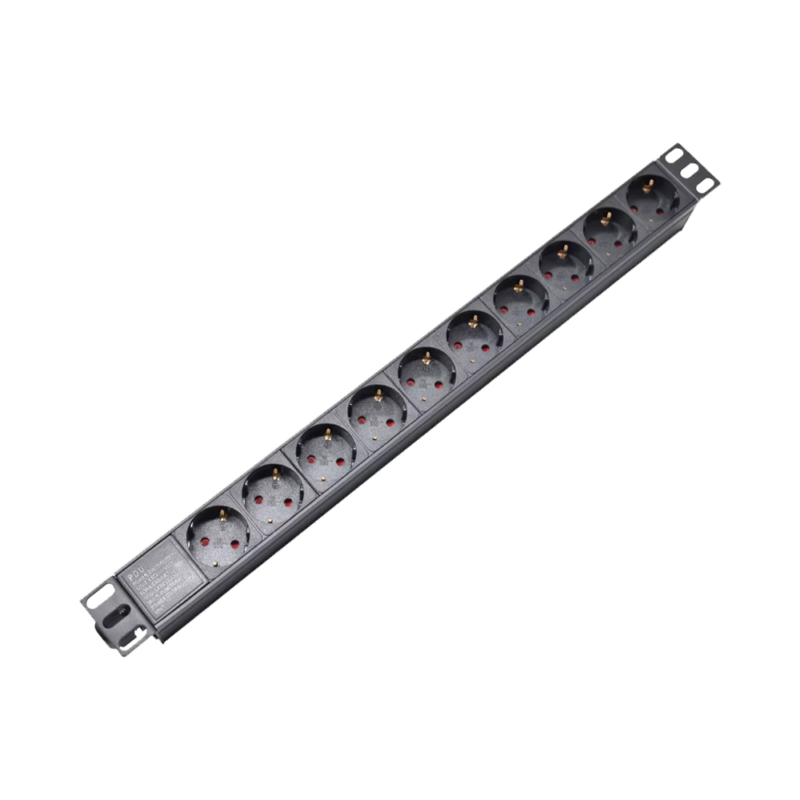 Rackmount switch – PVC(plastic shell) PDU 10 ways