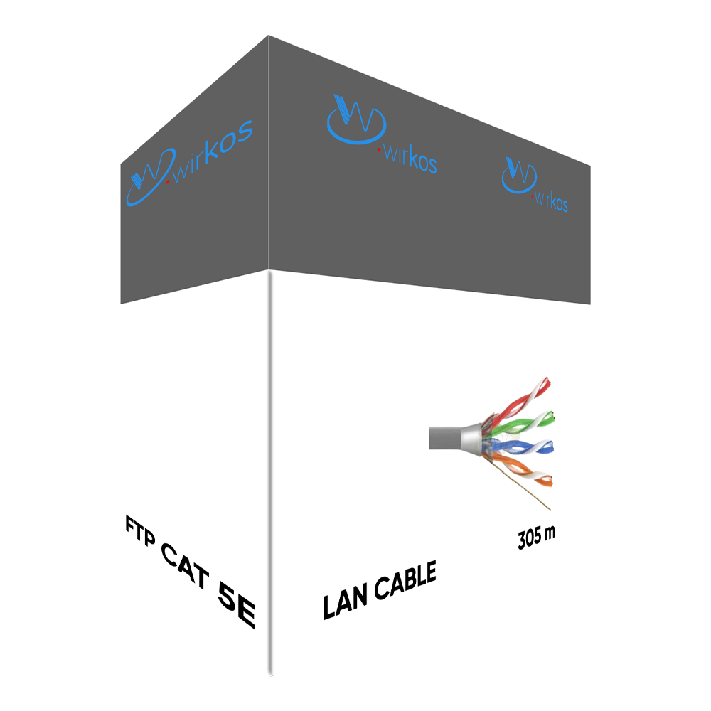 Wirkos-LAN-CABLE-FTP-Cat-5e-CU-305m Wirkos LAN CABLE FTP Cat-5e CU 305m - Figura 1