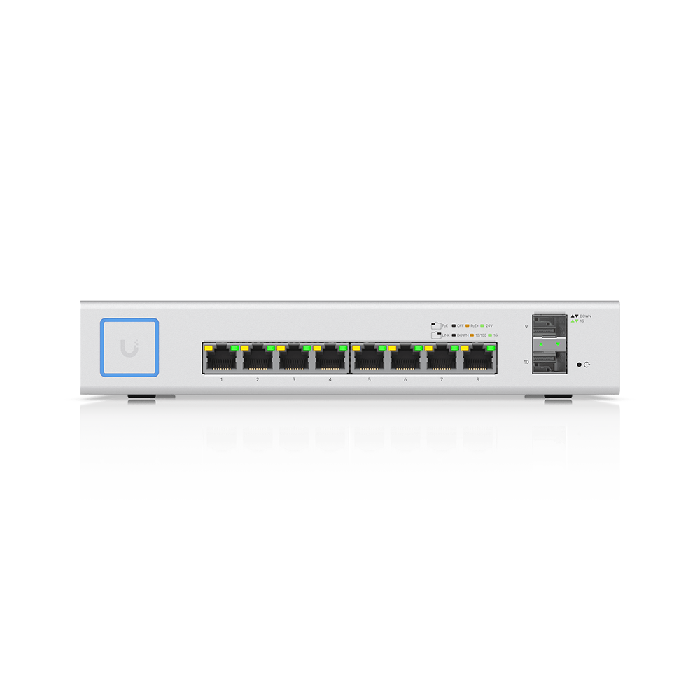 UniFi Switch PoE 8 (150W) UniFi Switch PoE 8 (150W) - Figura 1