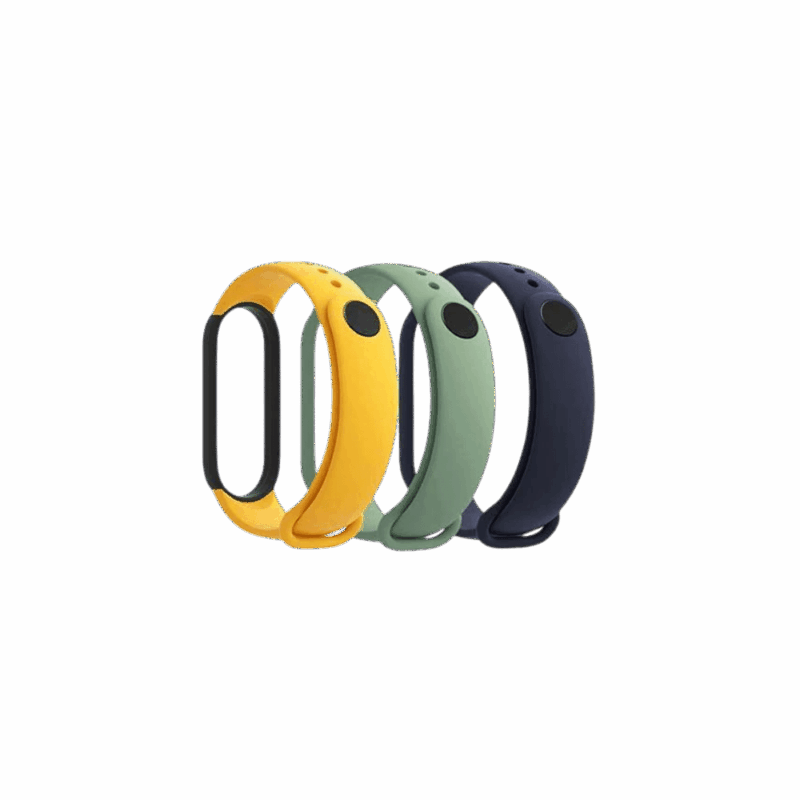 Mi SmartBand 5 Strap (3-pack) green,blue,yellow