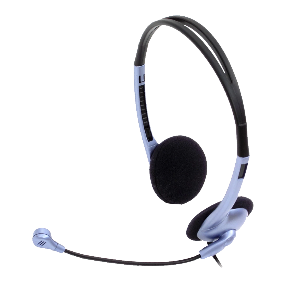 Genius-Headphone-Microphone-HS-02B Genius Headphone/Microphone HS-02B - Figura 1