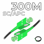 Fiber Optic Drop Cable SC/APC Connectors 300M
