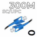 Fiber Optic Drop Cable SC/UPC Connectors 300M