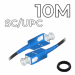 Fiber Optic Drop Cable SC/UPC Connectors 10M