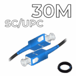 Fiber Optic Drop Cable SC/UPC Connectors 30M