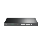 18-Port Gigabit Rackmount Switch with 16 PoE+(TL-SG1218MP)