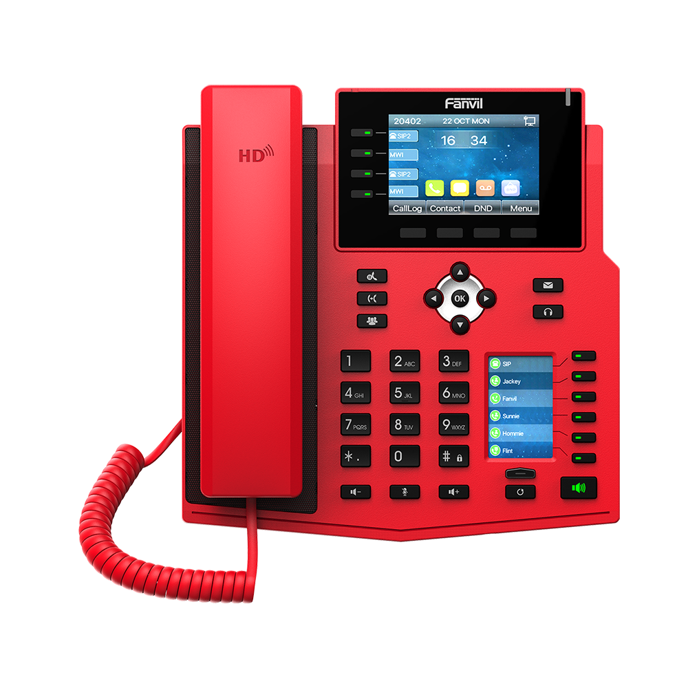 X5U-R Special Red IP Phone X5U-R Special Red IP Phone - Figura 1