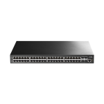 48-Port Layer 3 Managed Gigabit Switch with 4 10G SFP Slots