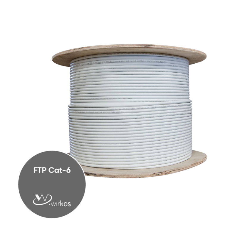 Wirkos LAN CABLE FTP Cat-6 4Pair/0.57 CCA,