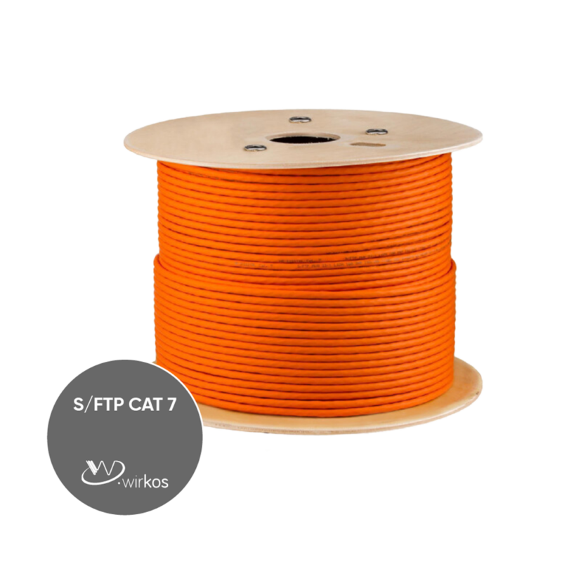Wirkos LAN CABLE S/FTP CAT7 4Pair/0.57 Cu