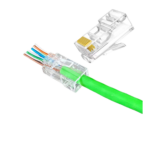 CAT.6A UTP MODULAR PLUGEZ TYPE (pass through)