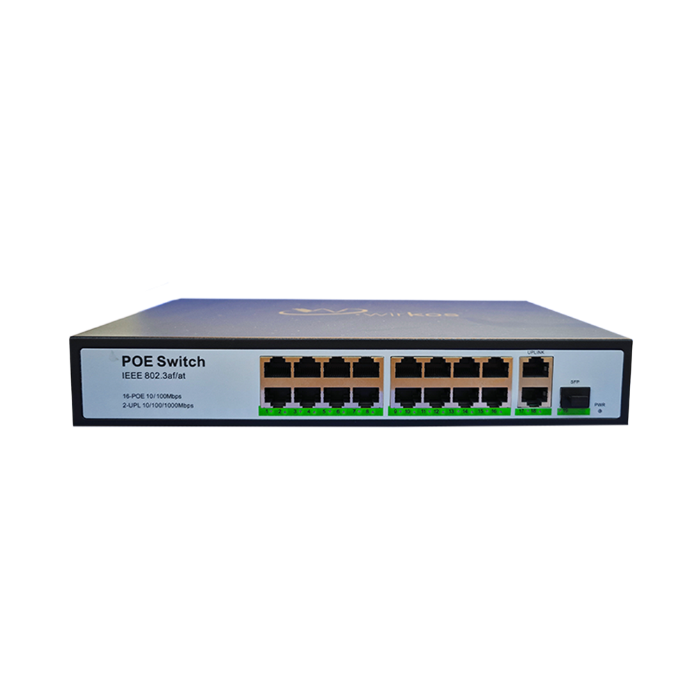 POE-Switch-162-up-link-Gigabit-port-2 POE Switch/16+2 up link Gigabit port - Figura 1