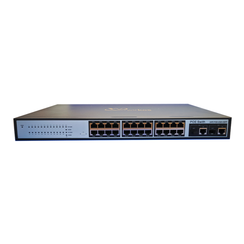 POE Switch/24+2+2up link Gigabit port