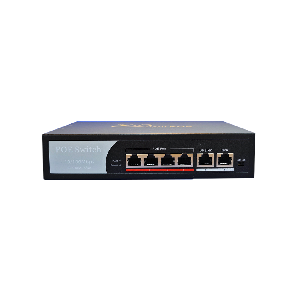 POE-Switch-42-100Mbps POE Switch/4+2 100Mbps - Figura 1