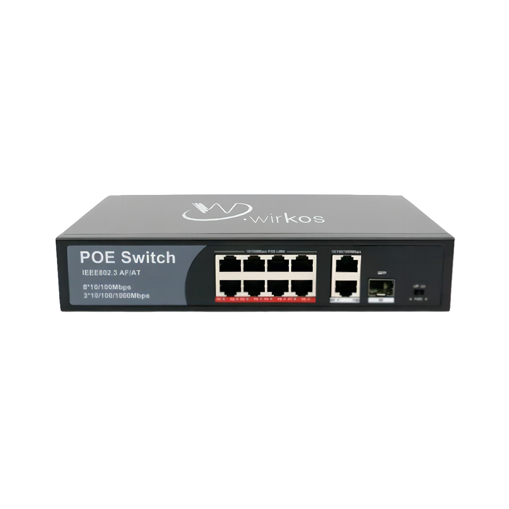 POE Switch821 up link Gigabit port POE Switch/8+2+1 up link Gigabit port - Figura 1