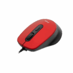 MS FOCUS C122 wired mouse red