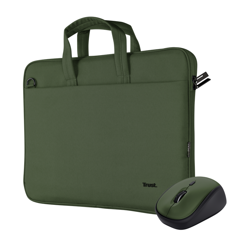 24989_pictures_product_visual_1 Laptop Bag And Mouse Set Bologna ( Green ) - Figura 1