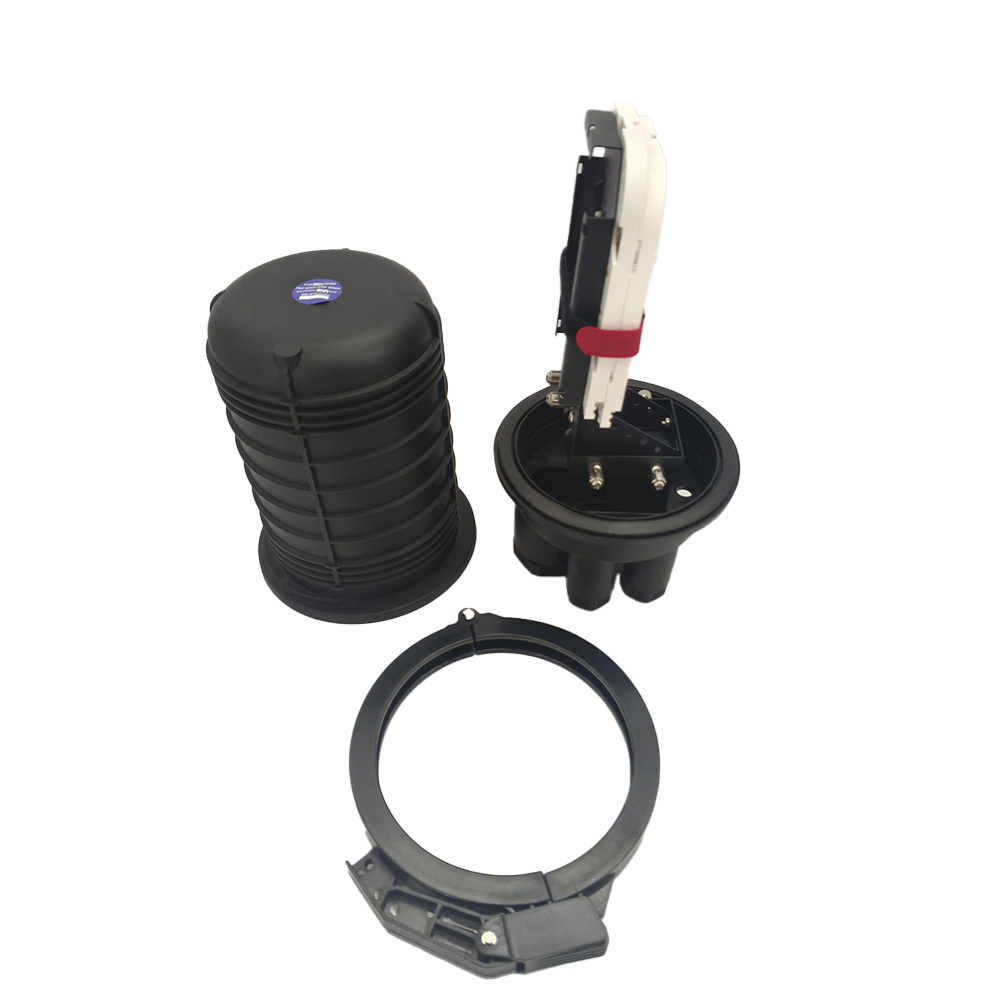 FOSC-144-1-IN-4-OUT-Dome-PCMechnical-sealing-type FOSC-144-1 IN 4 OUT-Dome (PC,Mechnical sealing type) - Figura 1