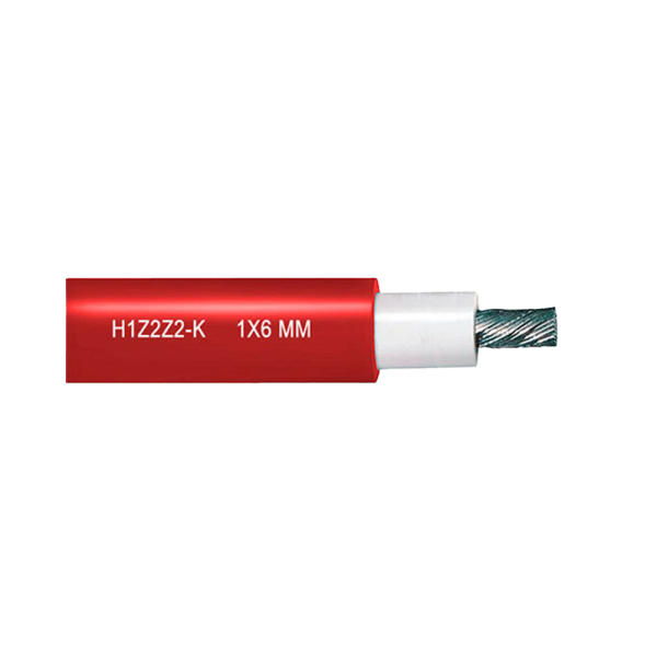 Solar cable H1Z2Z2-K 1x6 red