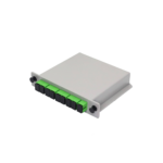 Optical fiber splitter 1x8 with SC/APC LGX card
