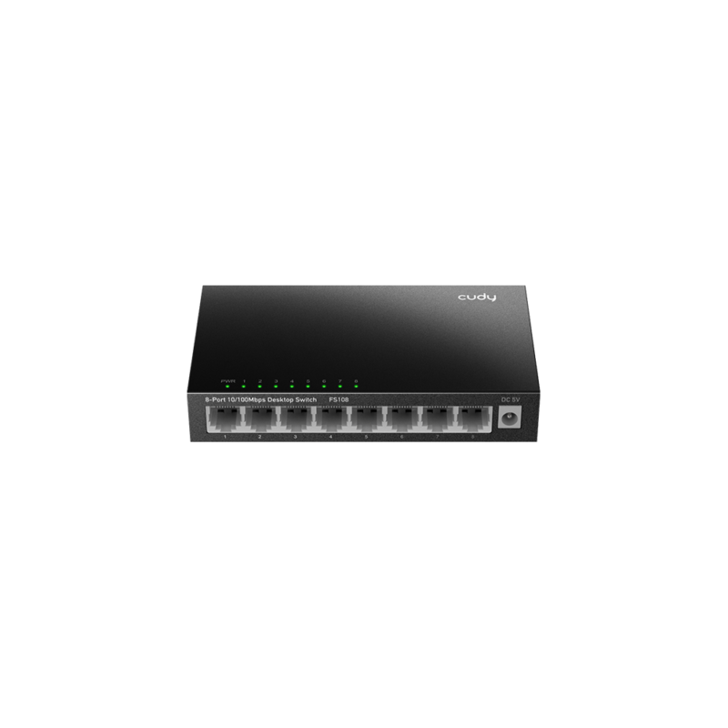8-Port 10/100 Mbps Desktop Switch (FS108)