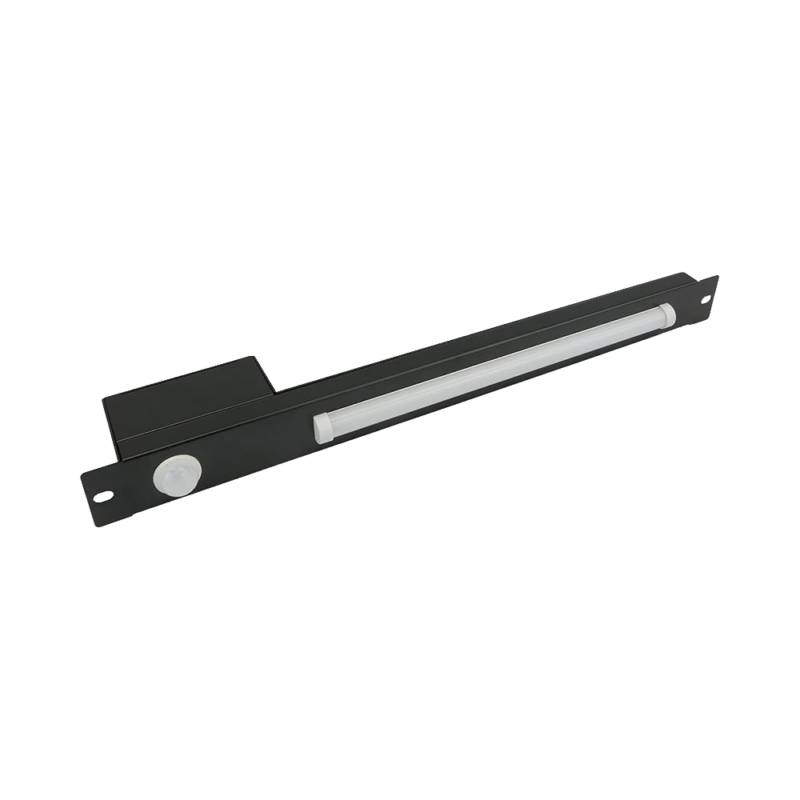 LED light for rack 19″ 1U with motion sensor 220VAC