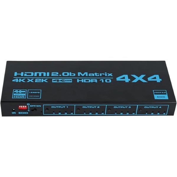 4x4 HDMI MATRIX 4K , #  GT-HM4X4