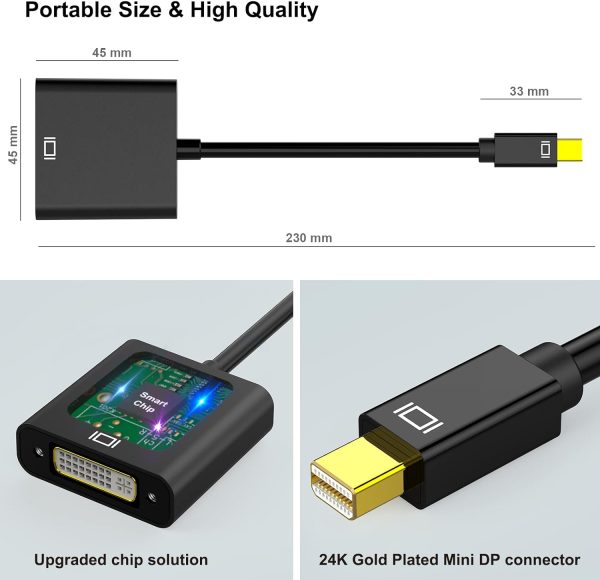 MINI DP TO DVI ADAPTER, #GT-MINIDP2DVI - Image 3