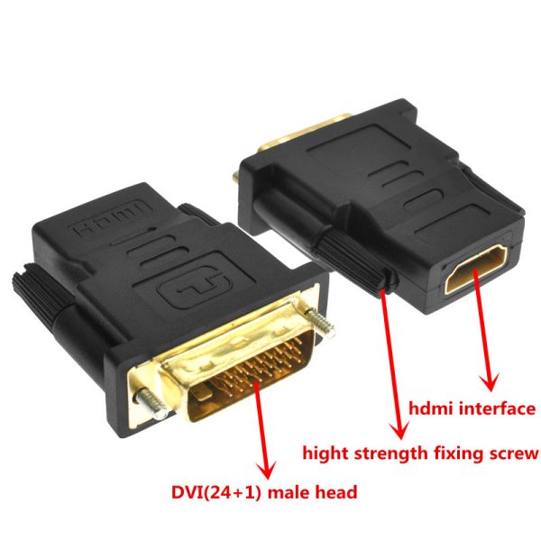 Adapter DVI female -HDMI female (bidirectional), GT0003 - Image 2