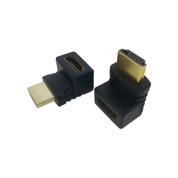 HDMI square adapter 270 degree elbow female, GT0003