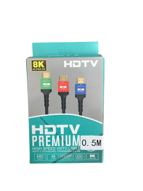 HDMI Cable 2.1V CCS (4k, 60hz)  0.5m - Image 2