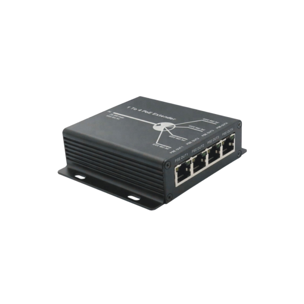 REPEATER EXTENTSION 120M 4-WAY POE EXTENDER