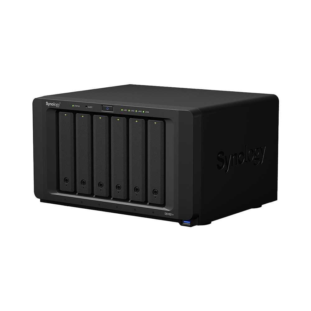 Synology-DiskStation-DS1621 Synology DiskStation DS1621+ Tower 6-Bay 3.5" SATA HDD/SSD - Figura 1