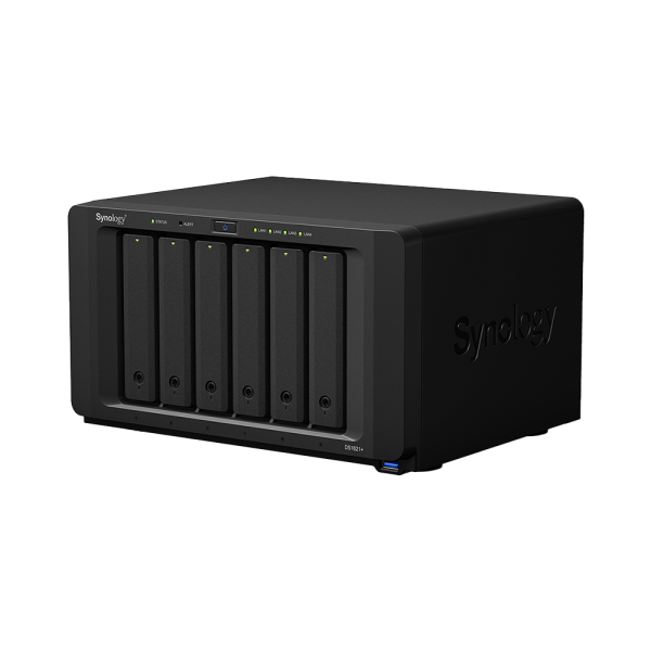 Synology DiskStation DS1621+ Tower 6-Bay 3.5" SATA HDD/SSD