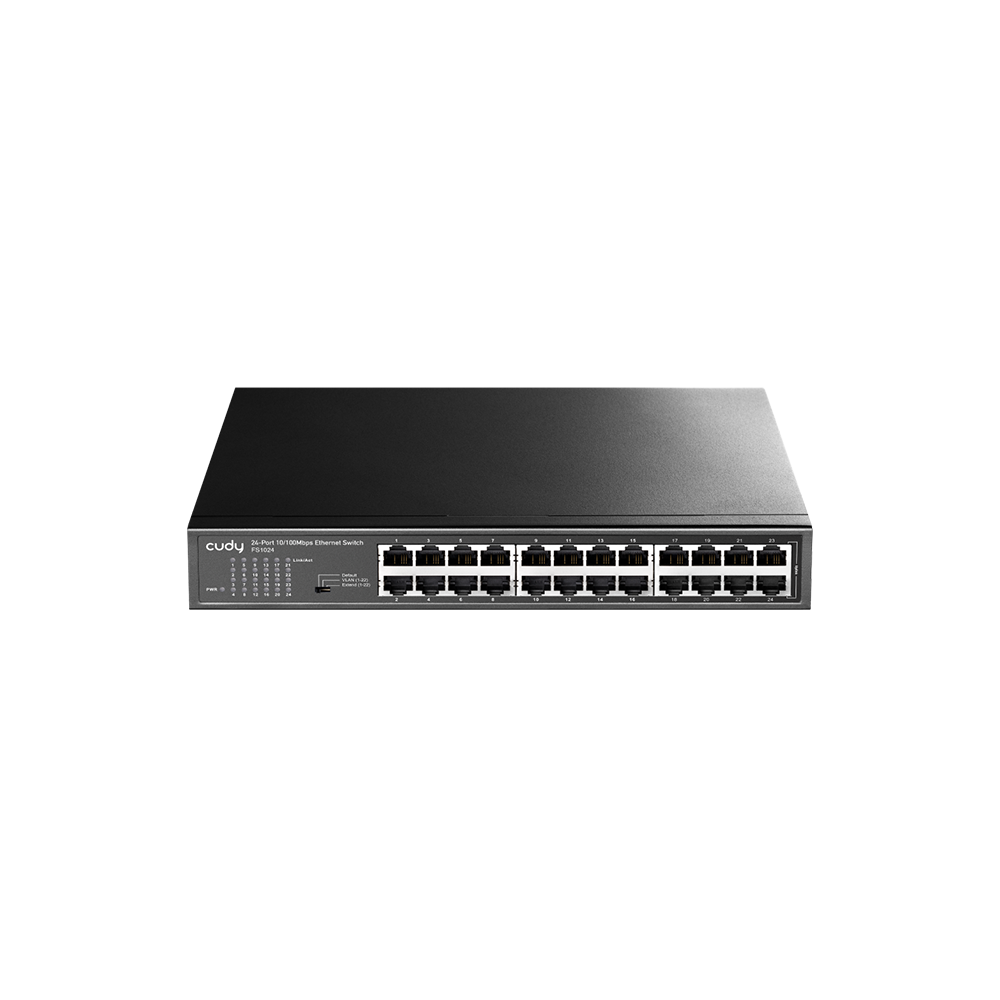 24-Port 10-100 Mbps Ethernet Switch (FS1024) 24-Port 10/100 Mbps Ethernet Switch (FS1024) - Figura 1