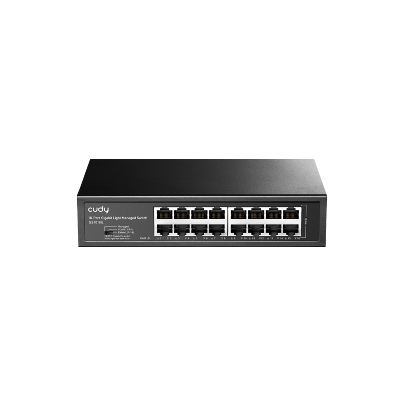 16-Port-Gigabit-Light-Managed-Switch (GS1016E)