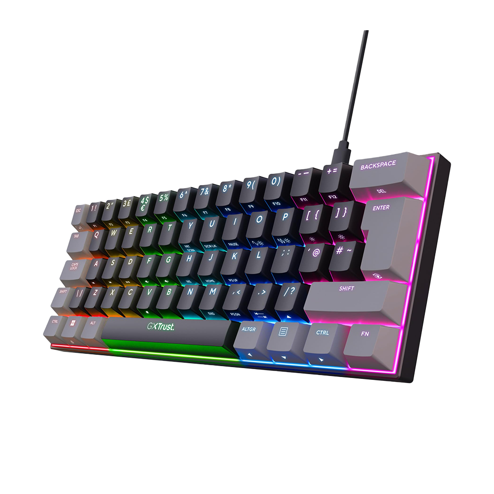 Trust-Keyboard-Gaming-GXT-867-Acira-RGBBlack Trust Keyboard Gaming GXT 867 Acira, RGB,Black - Figura 1