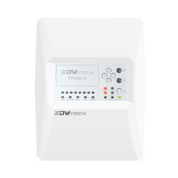 Conventional Fire Panel 4 zone without Display, metal box